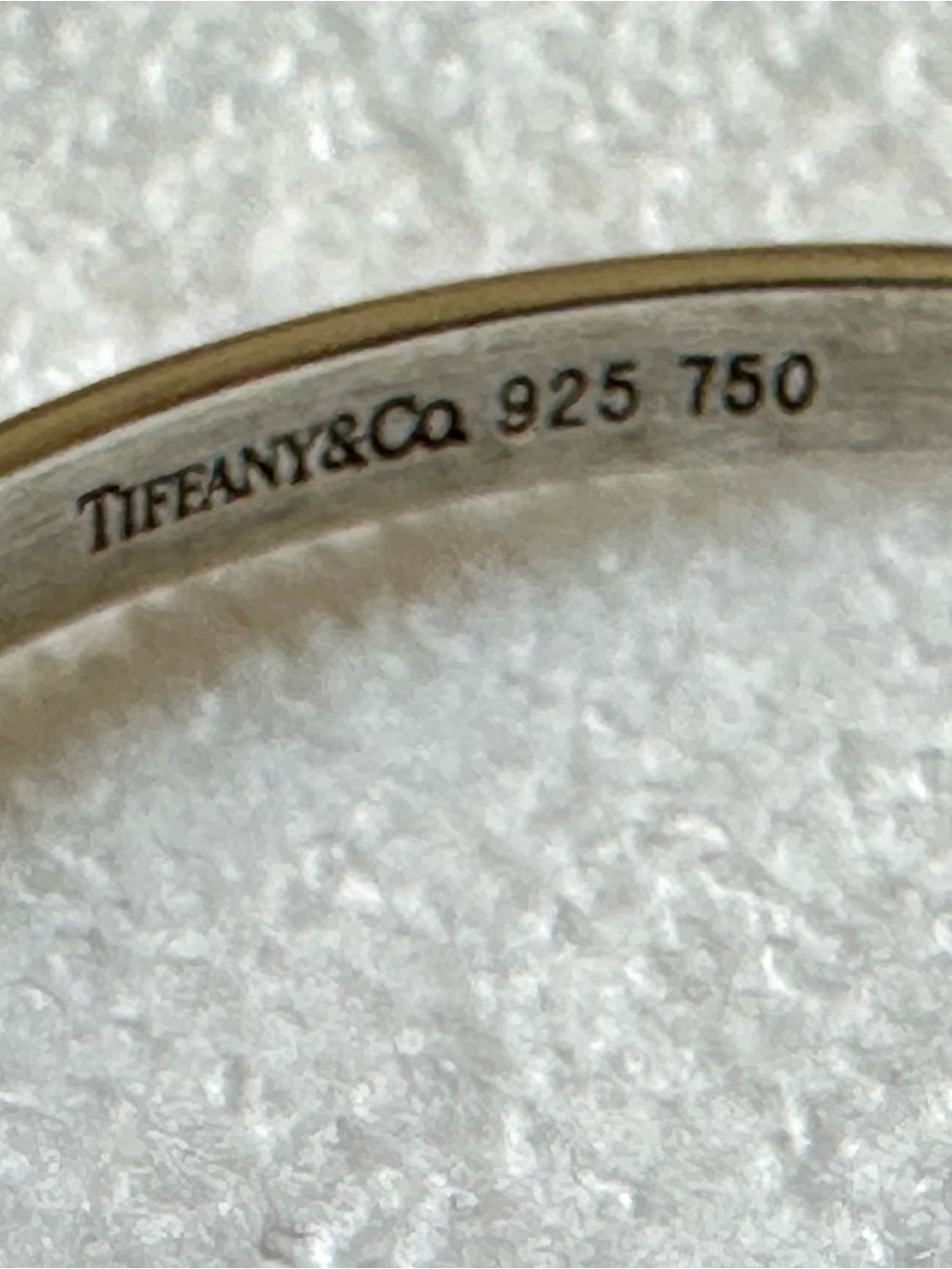 Vintage Tiffany & Co. silver bangle - Picture 4 of 5
